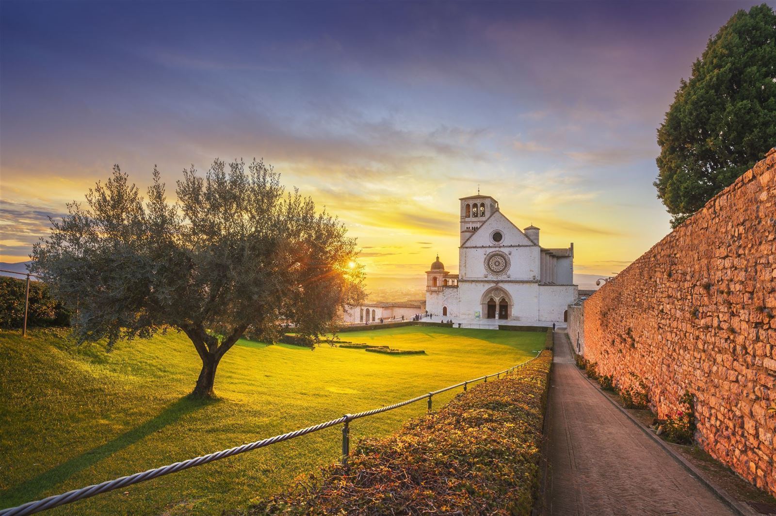 Italien Umbrien Assisi Basilika San Francesco